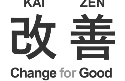 Kai Zen change for good infographic