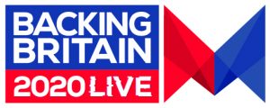 backing britain live logo